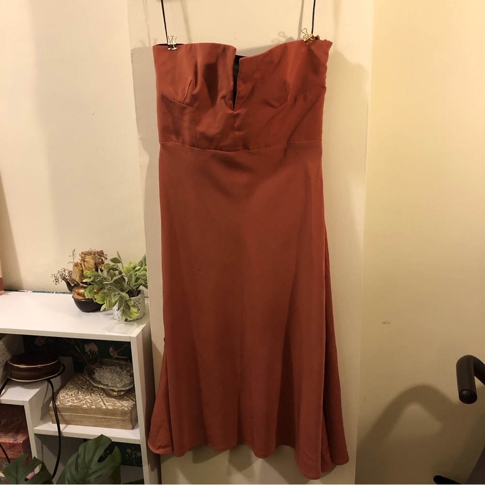 NWT Topshop Strapless Dress